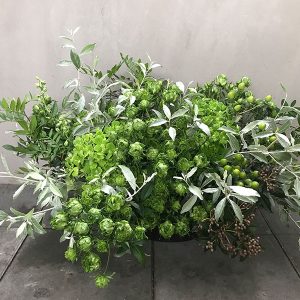 グリーンのアレンジメント